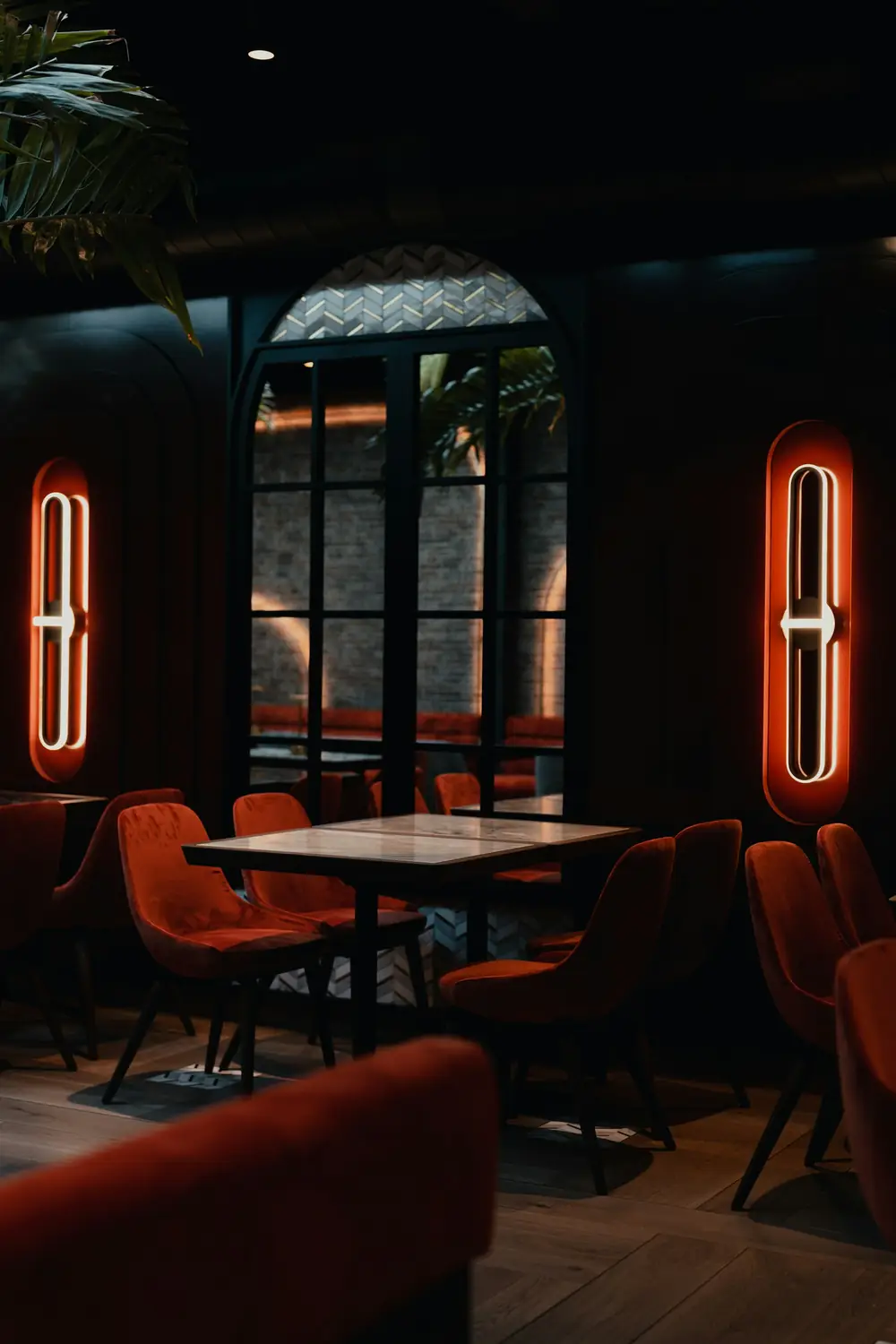 The Angaar dining room